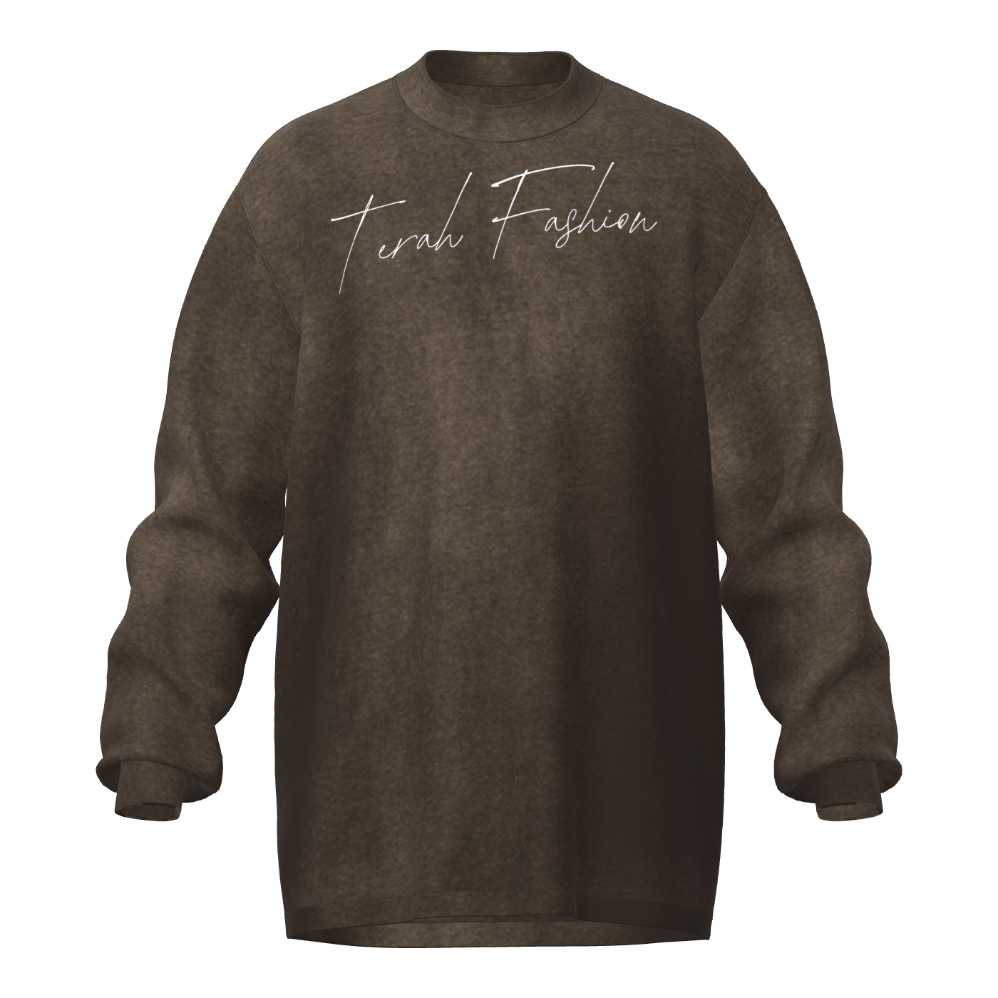 T-Shirt manche longue - Marron