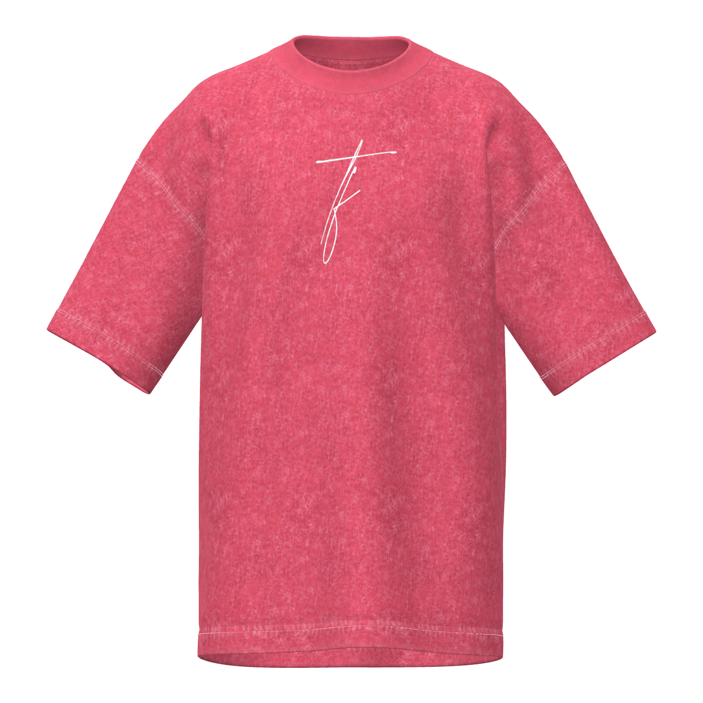 Snow Tf T-Shirt - Watermelon Rose
